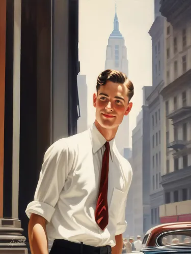 Instant volé d'une pause à New York