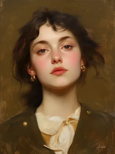 Portrait de la jeune fille