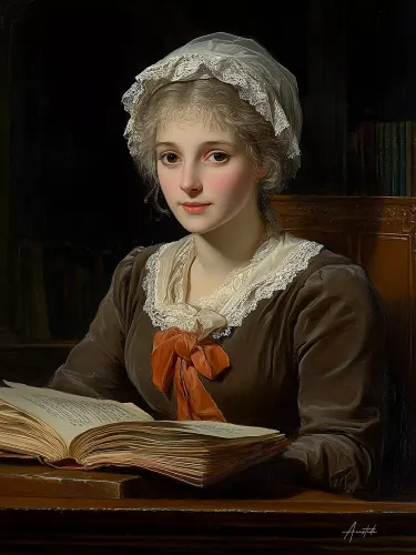 L'étudiante