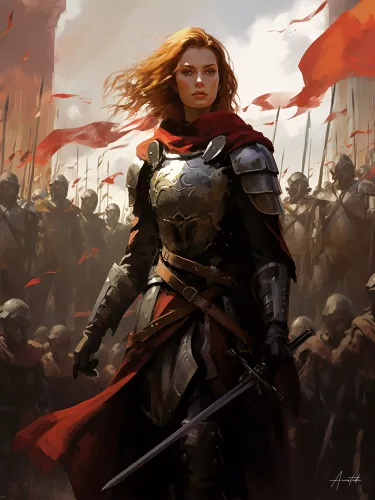 la femme soldat